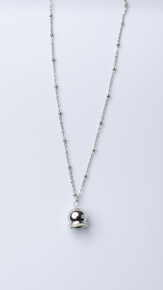 Collana cloche silver